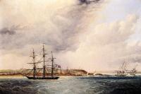 James E Buttersworth - A View of Nassau in the Bahamas, West Indies